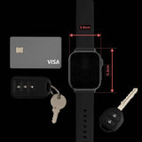 V-Fitness Smart Watch GPS and 2.1 inch Black