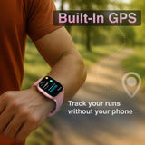 V-Fitness Smart Watch GPS and 2.1 inch Pink