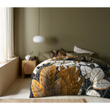 Bronte Washed Cotton Printed 3 Piece Comforter Set by Accessorize Queen