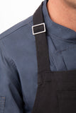Rockford Steel Grey Chefs Bib Apron by Chef Works