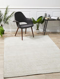 Allure Ivory Cotton Rayon Rug by Rug Culture - 280X190CM