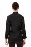 Hartford Women's Black Zipper S Chef Jacket by Chef Works