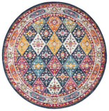 Century 933 Navy Round by Rug Culture - 200 x 200 cm - ROUND