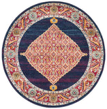 Century 966 Royal Blue Round by Rug Culture - 200 x 200 cm - ROUND