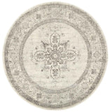 Century 977 Silver Round by Rug Culture - 240 x 240 cm - ROUND