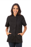 Roxby Women's Black S Chef Jacket by Chef Works