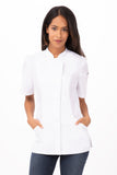 Roxby Women's White L Chef Jacket by Chef Works