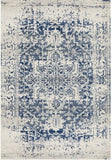 Evoke 253 White Navy by Rug Culture -290X200CM - RECTANGLE
