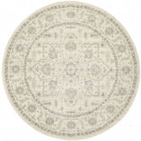 Evoke 261 White Round by Rug Culture -200X200CM - ROUND