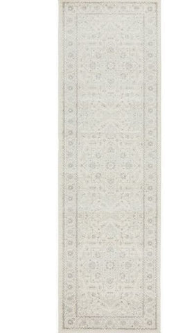 Evoke 261 White Runner by Rug Culture -400X80CM - RUNNER
