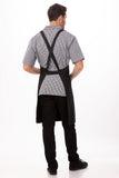 Cross-Back Black Bib Apron by Chef Works