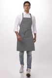 Butcher Grey Bib Apron by Chef Works