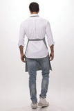 Butcher Grey Bib Apron by Chef Works