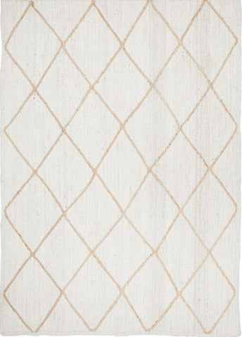 Noosa 222 White by Rug Culture-220X150CM - RECTANGLE