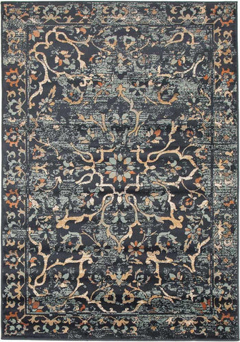 Oxford 436 Navy Runner By Rug Culture - 300X80CM - RUNNER
