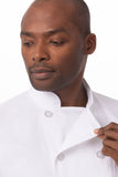 Volnay Men's White S Chef Jacket by Chef Works