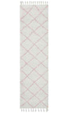 Saffron 22 Pink Runner by Rug Culture - 200X80CM RUNNER