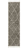 Saffron 44 Grey Runner by Rug Culture - 200X80CM - RUNNER