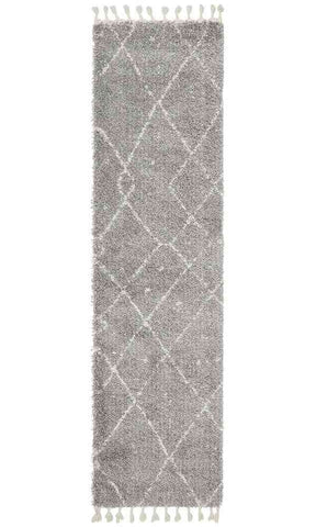 Saffron 44 Silver Runner by Rug Culture - 300X80CM - RUNNER