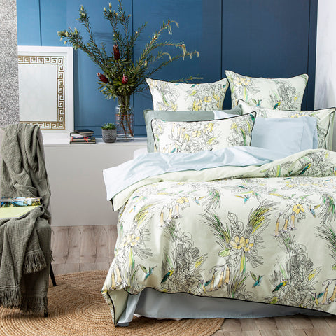300 TC Cotton Botanica Quilt Cover Set by Renee Taylor