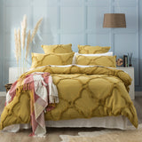 Moroccan 100% Cotton Chenille Vintage Washed Tufted Willow Quilt Cover Set by Renee Taylor