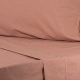 Helena Vintage Stone Washed Redwood Sheet Set by Renee Taylor