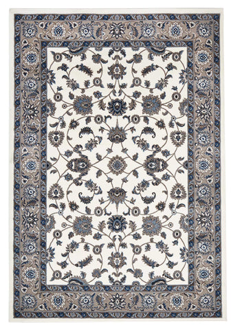 Sydney 1 White Beige Runner Rug by Rug Culture - 400X80CM - RUNNER