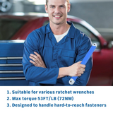 Extension Wrench Set Offset Ratchet Spanner Extender With Drive Adapters Socket In Australia - Darrahopens