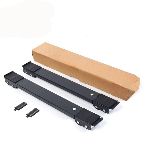 2PC Black Furniture Lifter Heavy Roller Move Tool Set Moving Wheel Mover Sliders Kit