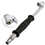 2X Car Truck Tire Inflator Valve Air Pump Chuck Nozzle Metal Dual-Head Connector In Australia - Darrahopens