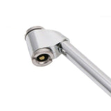 2X Car Truck Tire Inflator Valve Air Pump Chuck Nozzle Metal Dual-Head Connector
