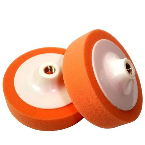 4PC 7" 180mm Car Polisher Foam Sponge Wheel Buffing Pad Polishing Replacing Pad M14