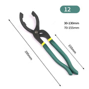 1PC 12" 295MM Adjustable Car Oil Filter Wrench Pliers Hand Removal Tool