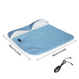 USB Heated Foot Warmer Sheep Fleece Foot Warmer Rabbit Fleece Foot Warmer Sofa - White - Size 40cm In Australia - Darrahopens