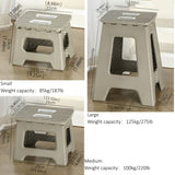 Gray folding step stool, compact stool, non-slip step stool, heavy-duty stool, home accessory, reaching stool, portable stool, sturdy stool, small space stool, Australian home