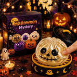 Halloween toys, mystery blind box, pumpkin toys, ghost toys, eyeball toys, slow-rebound pectin, stress relief toy, Halloween gifts, Halloween decorations, Australian Halloween, sensory toy - pumpkin - Size 8cm In Australia - Darrahopens