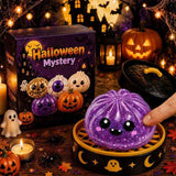 Halloween toys, mystery blind box, pumpkin toys, ghost toys, eyeball toys, slow-rebound pectin, stress relief toy, Halloween gifts, Halloween decorations, Australian Halloween, sensory toy - Purple Phantom - Size 8cm In Australia - Darrahopens