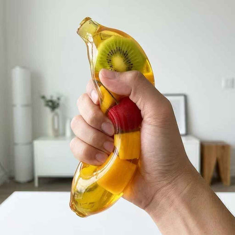 stress ball, fidget toy, banana toy, sensory toy, squeeze toy, anti-stress gift, slow rebound toy, jelly squeeze ball, Aussie stress relief - Multi - Size banana