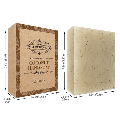 exfoliating soap, handmade soap set, lavender essential oil, rose essential oil, face and body soap, skin brightening, hyperpigmentation treatment, gentle facial scrub, spa gift set, Australian natural skincare - Green - Size 6PCS