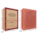 exfoliating soap, handmade soap set, lavender essential oil, rose essential oil, face and body soap, skin brightening, hyperpigmentation treatment, gentle facial scrub, spa gift set, Australian natural skincare - Lavender - Size 6PCS