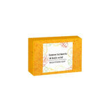 lemon turmeric soap, kojic acid soap, brightening soap, natural soap, skin brightening, dark spot corrector, hyperpigmentation treatment, even skin tone, anti-aging soap, handmade soap, Australian skincare, glowing skin - Bronze - Size 6PCS