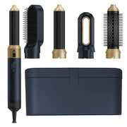 5-in-1 hair dryer, hair styling tool, hot air comb, straightening and curling, automatic curling iron, high-speed motor, Australian hair care, multifunction hair brush - Black - Size 5 In Australia - Darrahopens
