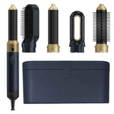 5-in-1 hair dryer, hair styling tool, hot air comb, straightening and curling, automatic curling iron, high-speed motor, Australian hair care, multifunction hair brush - Black - Size 5 In Australia - Darrahopens
