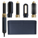 5-in-1 hair dryer, hair styling tool, hot air comb, straightening and curling, automatic curling iron, high-speed motor, Australian hair care, multifunction hair brush - Black - Size 6