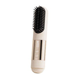wireless hair comb, cold air hair comb, straightening comb, curling comb, hair styling tool, portable hair comb, Australia hair tool, rechargeable hair comb, travel hair straightener, versatile hair styler - Beige - Size E In Australia - Darrahopens