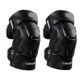 knee protector, KO1-PRO, motorcycling knee protection, high-impact sports knee gear, durable knee guard, comfortable knee protection, off-road knee pads, Australian knee brace -BLACK