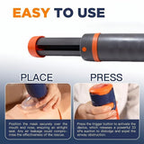 anti-choking device, Heimlich instrument, negative pressure suction, airway clearance, choking emergency, reusable emergency kit, Australian home safety, compact suction device