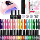 Nail Art Kit Gel Lamp Nail Grinder Nail Polishes Nail Art Tools Nail - Multi - Size 36-2 In Australia - Darrahopens