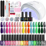 Nail Art Kit Gel Lamp Nail Grinder Nail Polishes Nail Art Tools Nail - Multi - Size 36-3 In Australia - Darrahopens