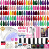 Nail Art Kit Gel Lamp Nail Grinder Nail Polishes Nail Art Tools Nail - Multi - Size 36-3